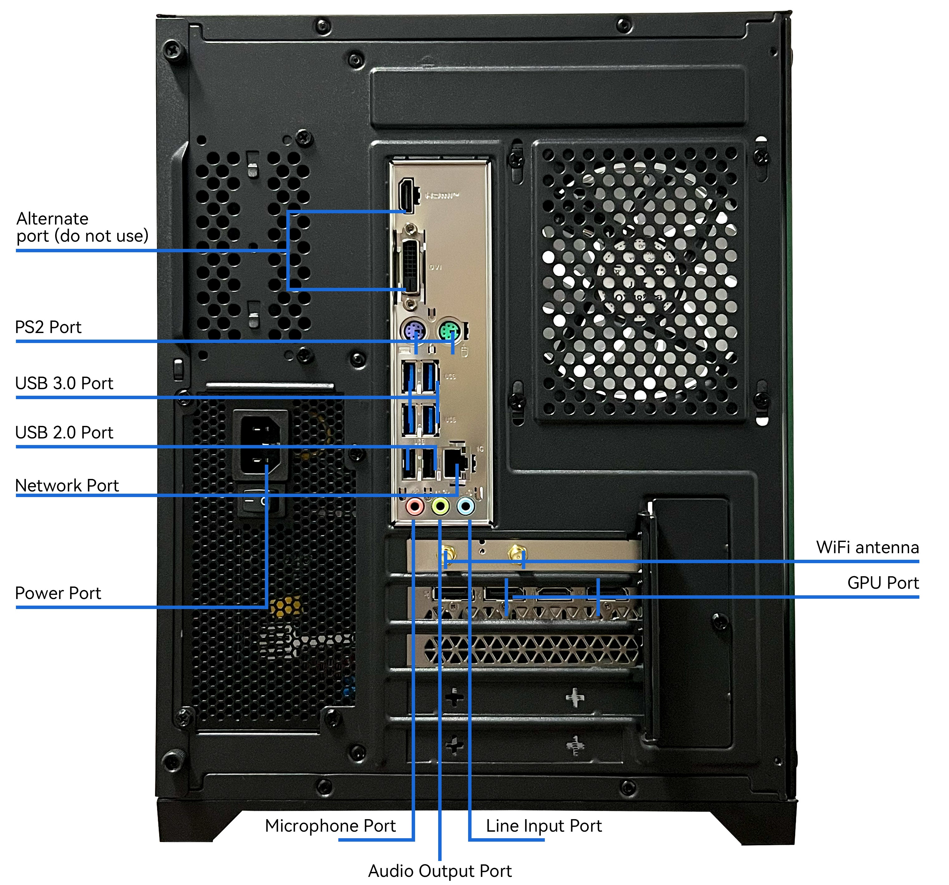 YAWYORE Gaming PC Desktop Computer,AMD Ryzen 5 5600,RTX3050 6GB,32GB DDR4 RAM and 1TB M.2 NVMe PCle4.0,ARGB FAN,WiFi+BT,Game Design Office console,Sea View Room,Prebuilt Gaming PC